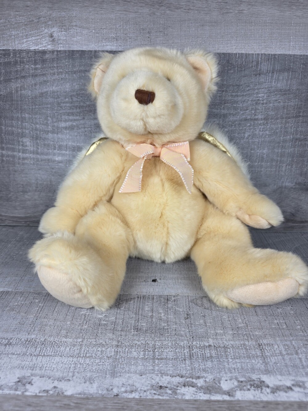Vtg 2003 TY Gloria The Angel Teddy Bear Plush Stuffed Animal Toy b222